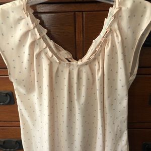 Lauren Conrad sleeveless shirts